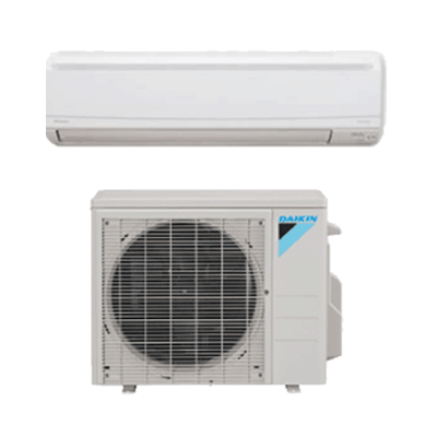 Daikin LV Series Wall Mount single-zone heat pump.