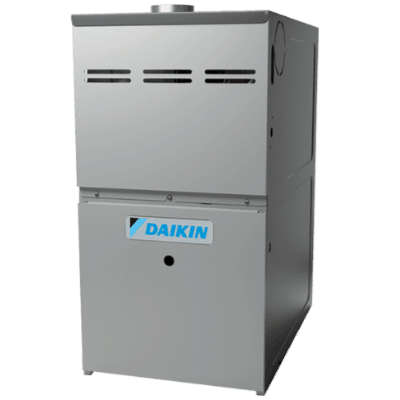 Daikin DM80HE gas furnace.