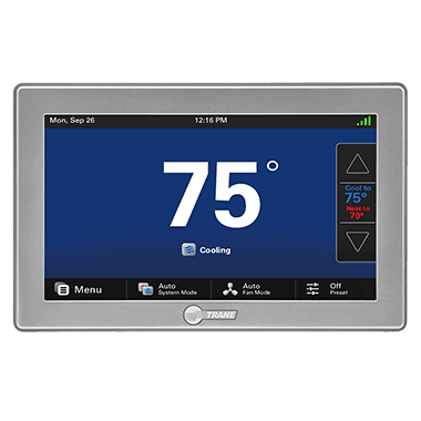 Trane thermostats.