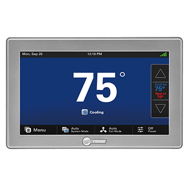 Trane XL1050 connected controls.