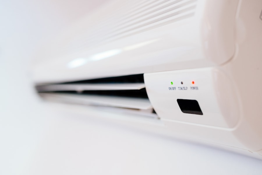 Ductless AC unit.