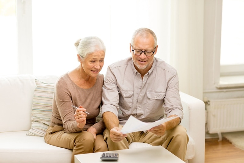 Elderly couple wondering what afue means.