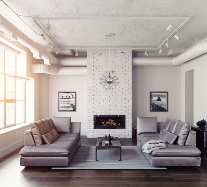 Modern living room interior. Why is IAQ important?