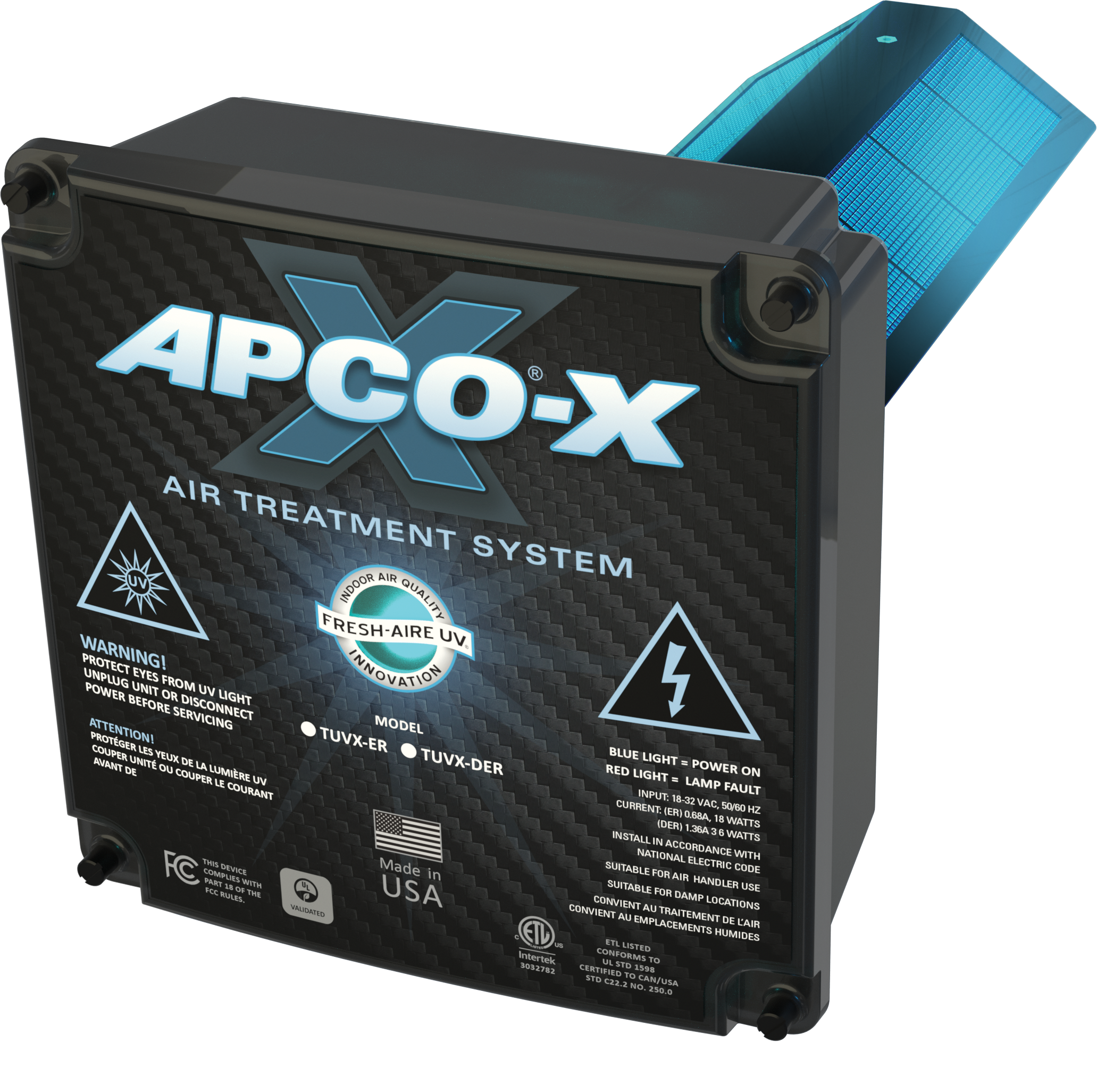 APCO-X Air Treatment System.