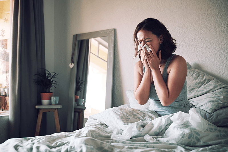 Alleviate allergies with hvac system maintenance.